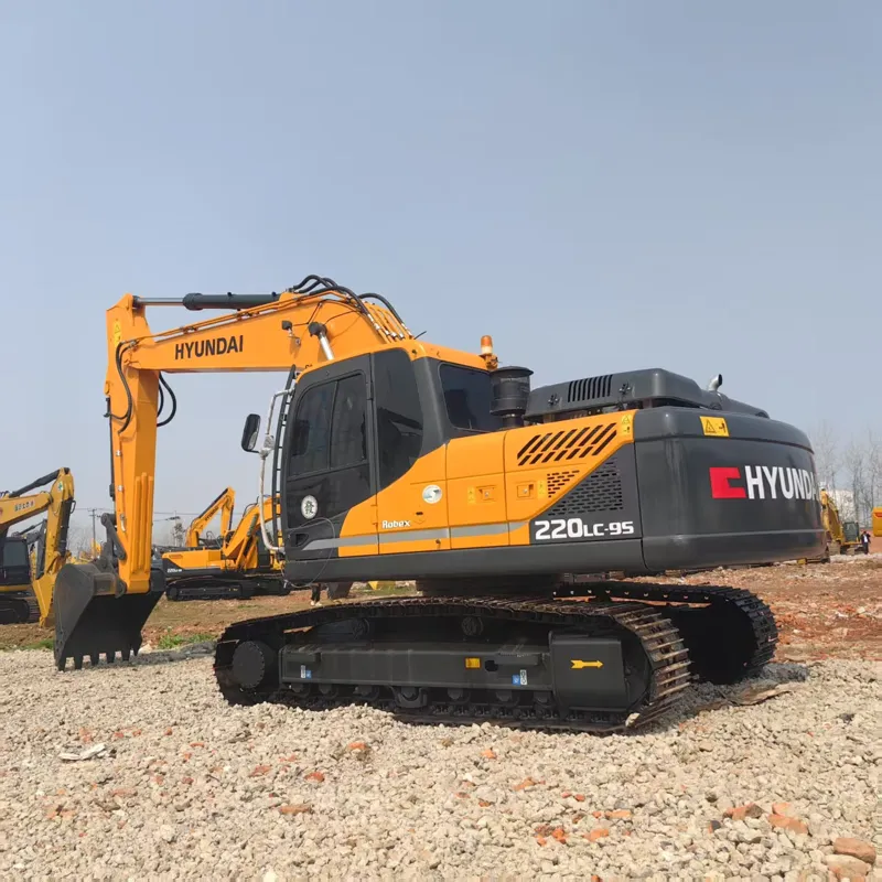 二手现代220-9挖掘机