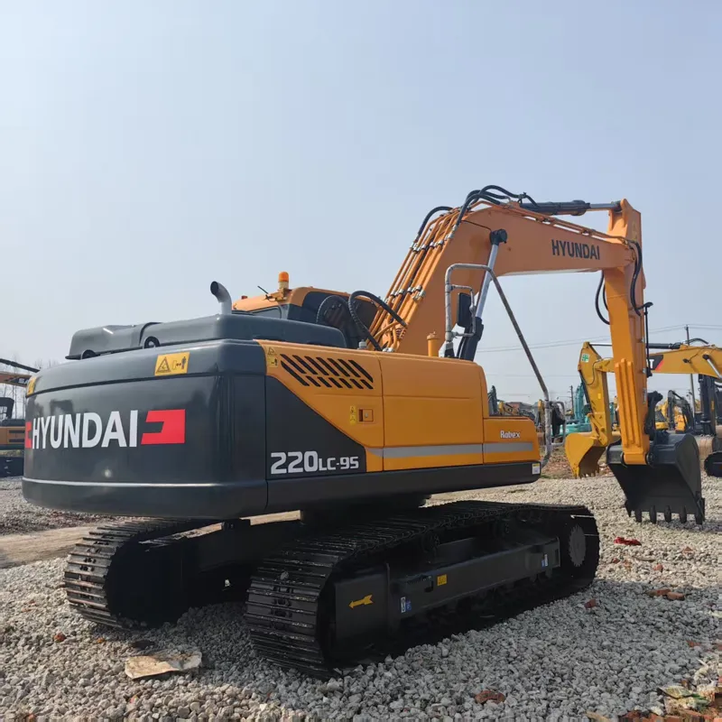 二手现代220-9挖掘机