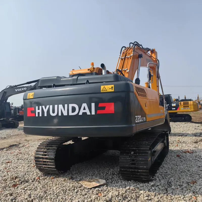 二手现代220-9挖掘机