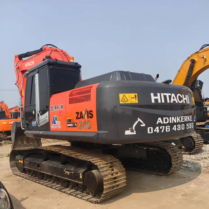 二手日立240挖掘机