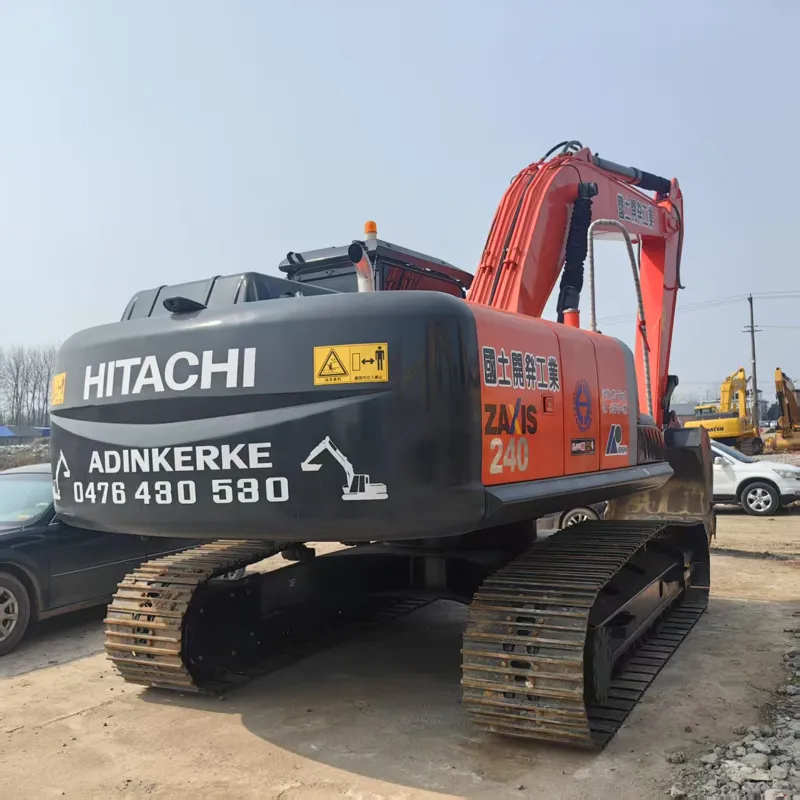 二手日立240挖掘机