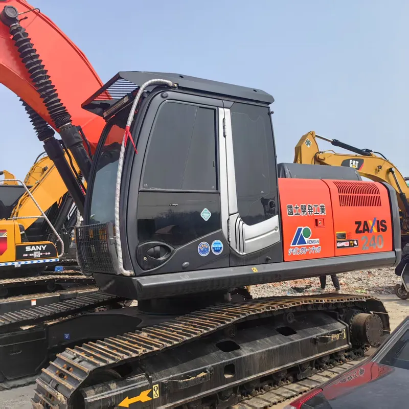 二手日立240挖掘机