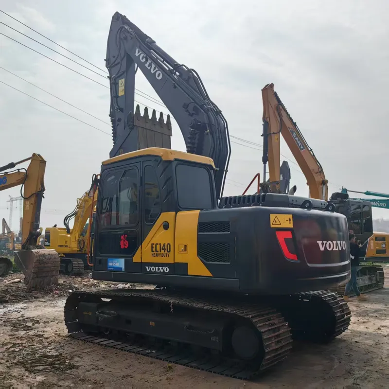 二手沃尔沃140挖掘机