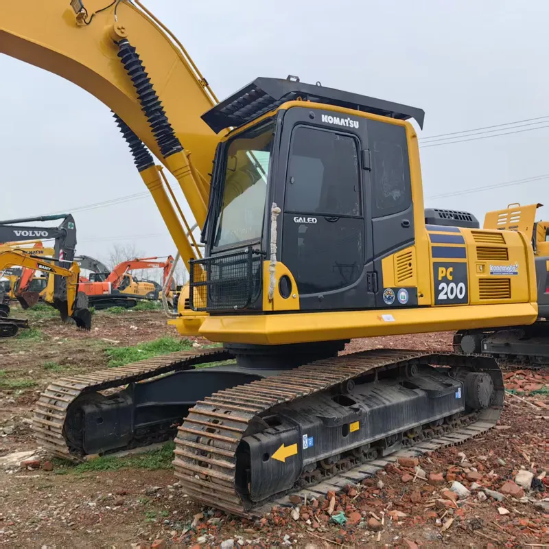 二手小松200挖掘机