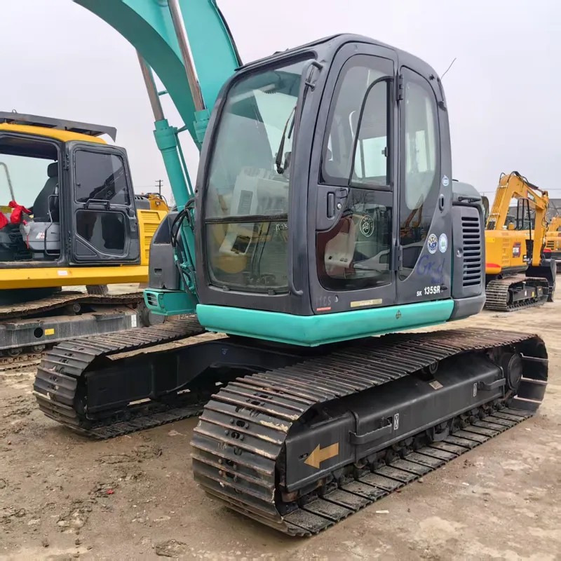 二手神钢135无尾挖掘机