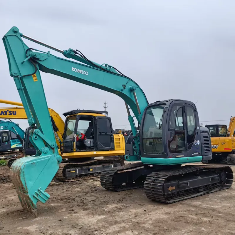 二手神钢135无尾挖掘机