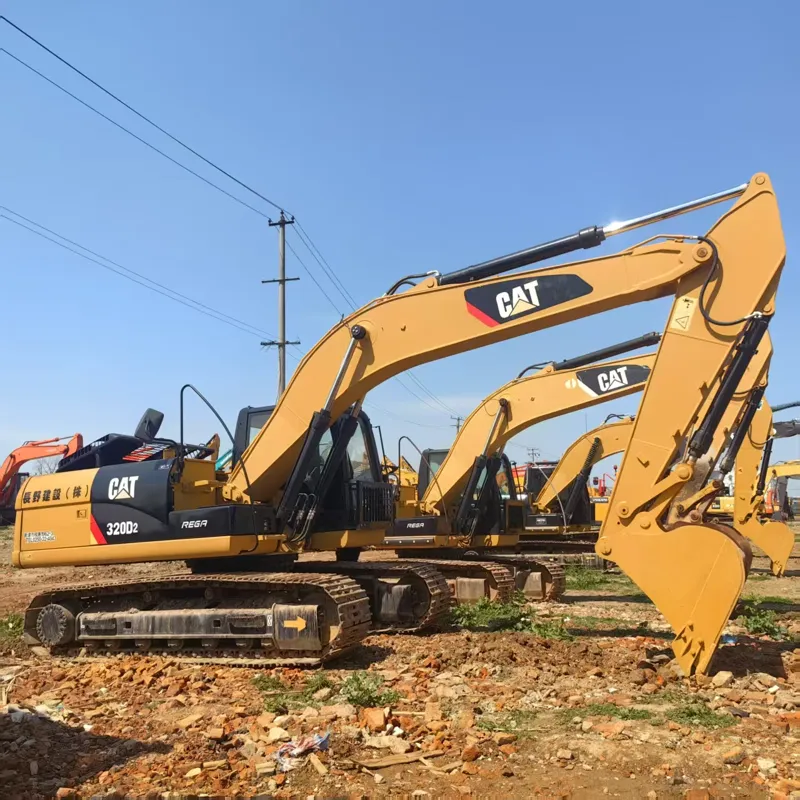 二手卡特320D2挖掘机