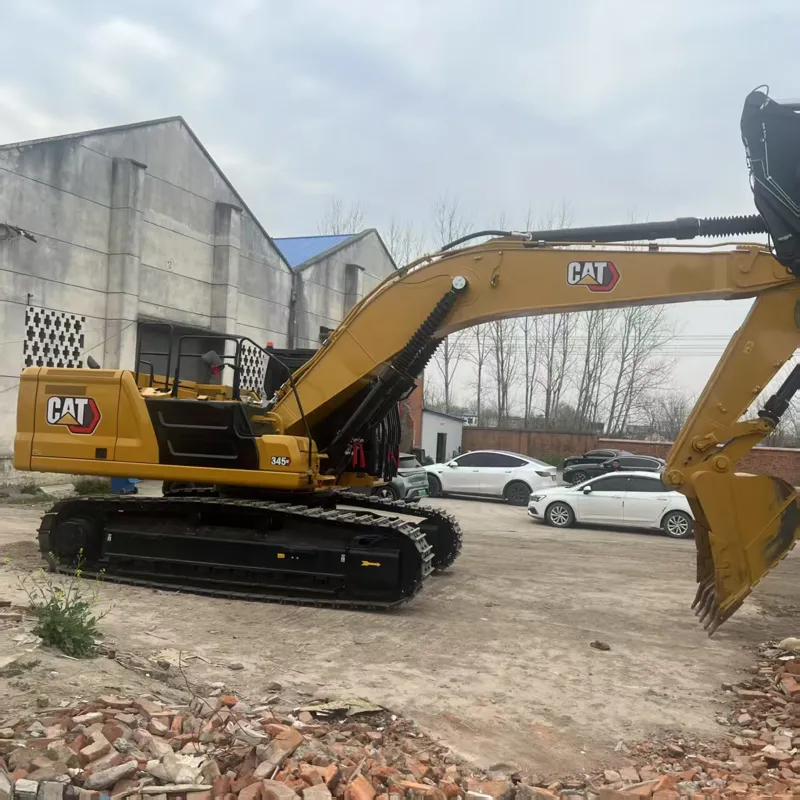 二手卡特345挖掘机