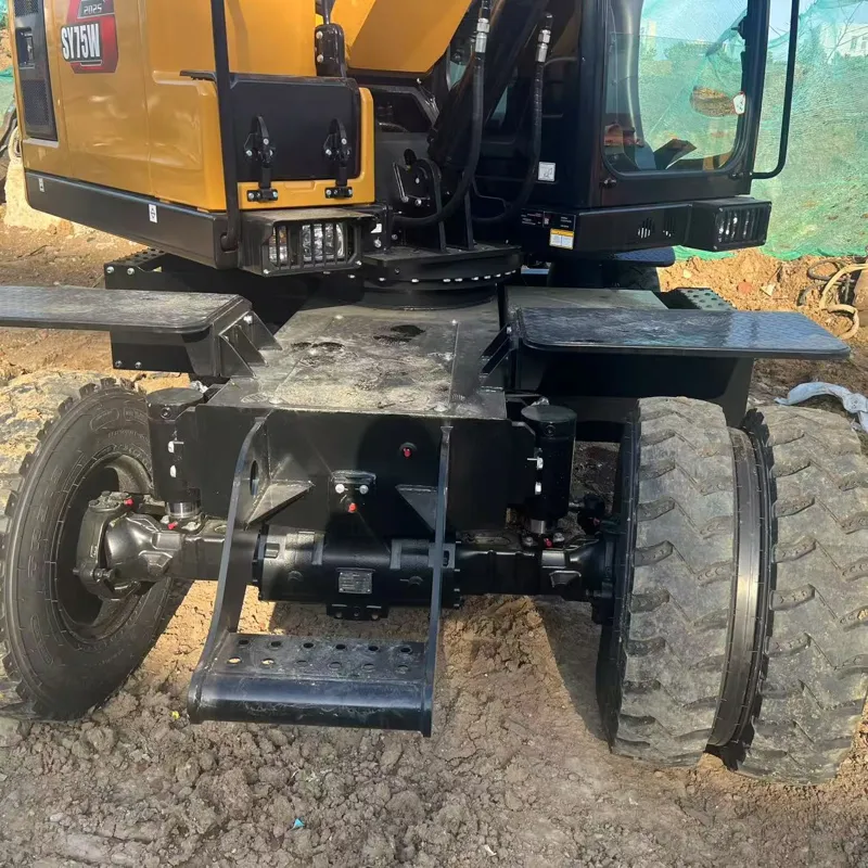 二手三一75轮式挖掘机