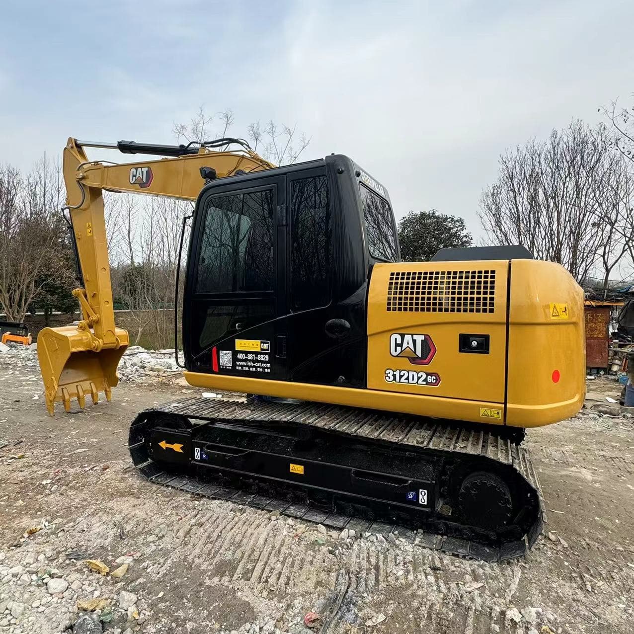 Used 卡特312D2GC excavator