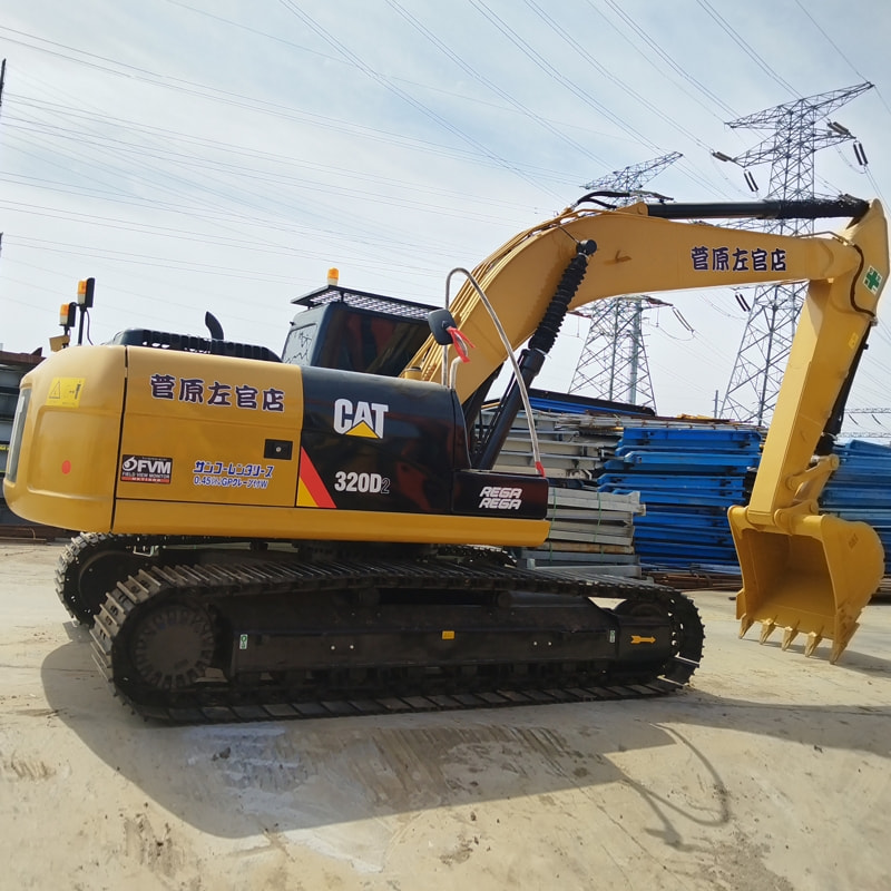 二手卡特320D2挖掘机