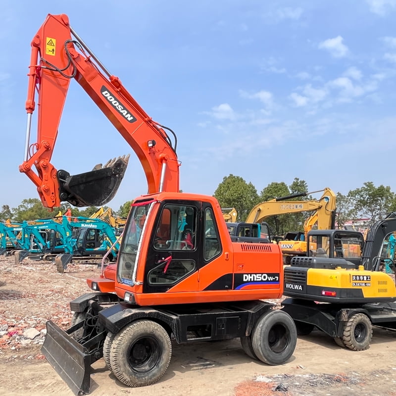 Used 斗山DH150W-7 excavator