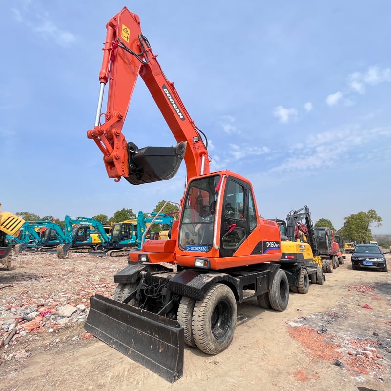 二手斗山DH150W-7挖掘机