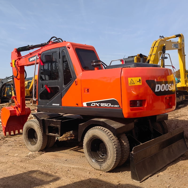 Used 斗山DX150W-9C excavator