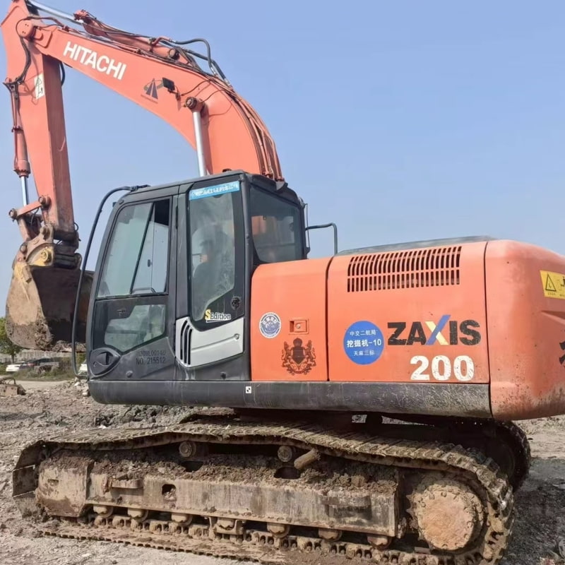 Used 日立ZX200-3 excavator